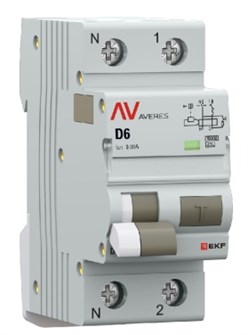 Автомат дифференциальный EKF rcbo10-1pn-6D-30-a-av 1126573