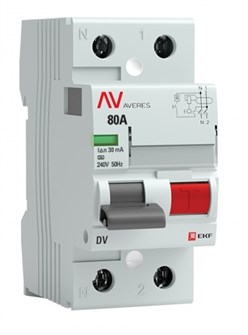 УЗО  EKF rccb-2-80-30-a-av 1126381