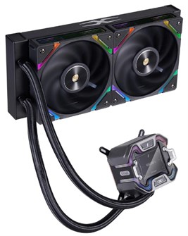 Система охлаждения жидкостная 1STPLAYER X-240 Black 1227683