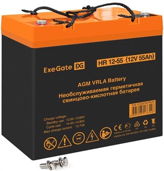 Батарея аккумуляторная  Exegate HR 12-55 1211702
