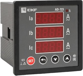 Амперметр  EKF ad-723 1145731