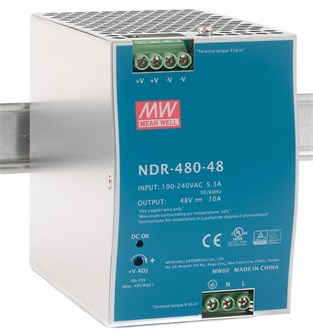 Преобразователь AC-DC сетевой Mean Well NDR-480-48 582483