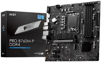 Материнская плата mATX MSI PRO B760M-P DDR4 1015156