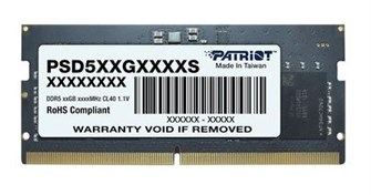 Модуль памяти SODIMM DDR5 32GB Patriot Memory PSD532G56002S 1228571