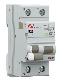 Автомат дифференциальный EKF rcbo10-1pn-32B-300-a-av 1126603