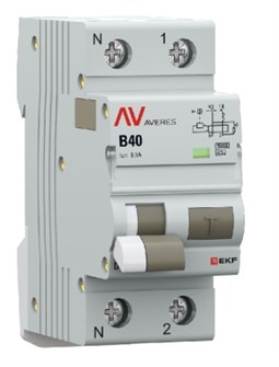 Автомат дифференциальный EKF rcbo10-1pn-40B-300-a-av 1126604