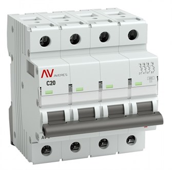 Автоматический выключатель  EKF mcb6-DC-4-20C-av 1126143