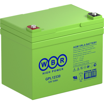 Аккумулятор  WBR GPL12330 849556