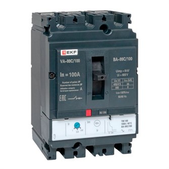 Автоматический выключатель в литом корпусе  EKF mccb99C-160-100 1145248