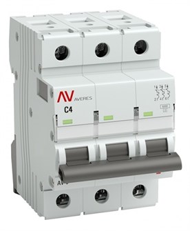 Автоматический выключатель  EKF mcb6-DC-3-04C-av 1126136