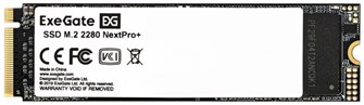 Накопитель SSD M.2 2280 Exegate NextPro+ KC2000TP256 256 ГБ 1136199
