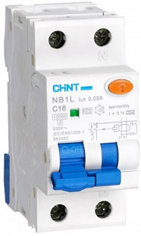 Автоматический выключатель дифф. тока (АВДТ)  CHINT 203111 934824
