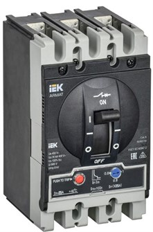 Автоматический выключатель в литом корпусе IEK AR-MCCB-3S-035-0025A-ATUC 1148131