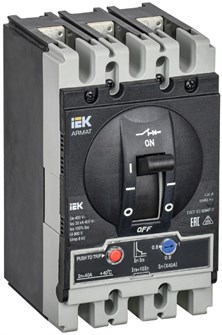 Автоматический выключатель в литом корпусе IEK AR-MCCB-3S-035-0040A-ATUC 1148133