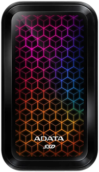 Внешний SSD USB 3.2 Gen 2 Type-C ADATA ASE770G-2TU32G2-CBK 2048 ГБ 1046561