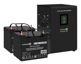 Комплект  Exegate FineSine SX-1000.LCD.AVR.2SH 1118384