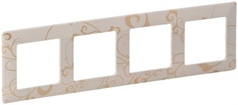 Рамка  Legrand 754114 665357
