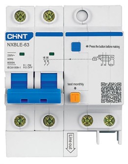 Автомат дифференциальный CHINT 982004 1136617