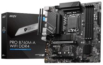 Материнская плата mATX MSI PRO B760M-A WIFI DDR4 1015155
