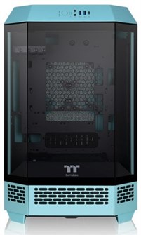 Корпус mini-ITX Thermaltake The Tower 300 Turquoise 1088124