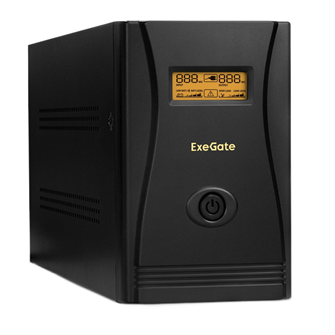 Источник бесперебойного питания  Exegate SpecialPro Smart LLB-3000.LCD.AVR.4SH.RJ.USB 1041393
