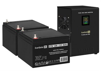 Комплект  Exegate FineSine SX-1500.LCD.AVR.2SH 1118401