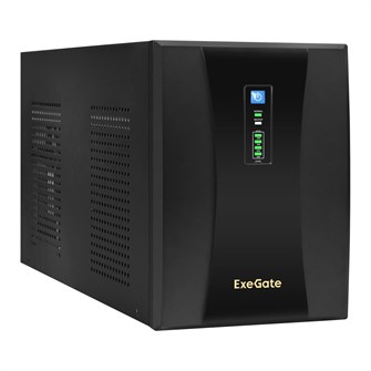 Источник бесперебойного питания  Exegate SpecialPro UNB-3000.LED.AVR.3SH.2C13.RJ.USB 1041417