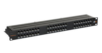 Патч-панель  NikoMax NMC-RP48UE2-1U-BK 721719