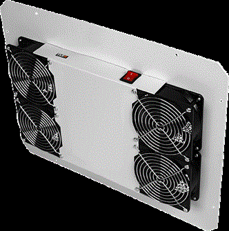 Вентиляторный блок  TLK TLK-FAN4-F-GY 468044