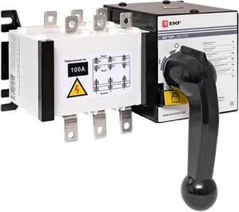 Автоматический ввод резерва  EKF ats-tsr1-100A-3p-pro 1138358