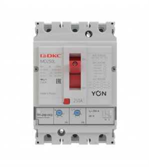 Автоматический выключатель в литом корпусе DKC MD250F-TM040 899836