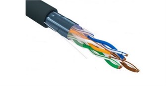 Кабель витая пара F/UTP 6 кат. 4 пары Rexant 01-0158 1211941