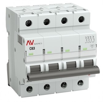 Автоматический выключатель  EKF mcb6-DC-4-63C-av 1126151