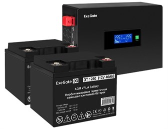 Комплект  Exegate IdealSine SR-1500.LCD.2SH 1118348