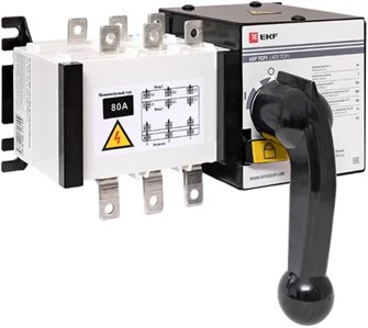Автоматический ввод резерва  EKF ats-tsr1-80A-3p-pro 1138363