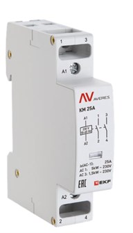 Контактор модульный EKF km-av-1-25-20-24V 1146078