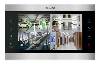 Видеодомофон  Slinex SL-10IPTHD Silver+Black 995113