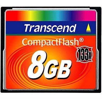 Карта памяти CompactFlash 8GB Transcend TS8GCF133 107304