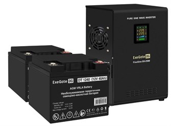 Комплект  Exegate FineSine SX-2500.LCD.AVR.2SH 1118443