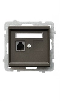 Розетка  Ospel GPT-1R/m/40 738735