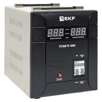 Стабилизатор напряжения симисторный EKF stab-TF-5000 1130853