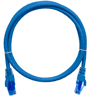 Кабель патч-корд U/UTP 6 кат. 2м NikoMax NMC-PC4UE55B-020-C-BL 853432