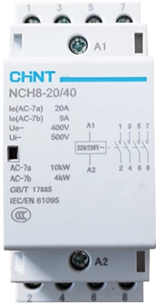 Контактор модульный CHINT 256085 934950