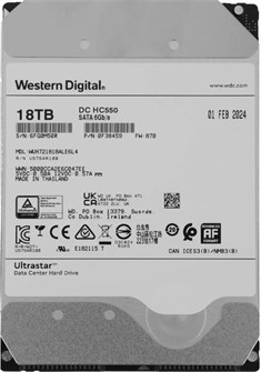 Жесткий диск 18TB SATA 6Gb/s Western Digital WUH721818ALE6L4 1098875