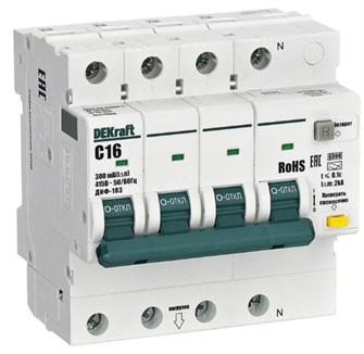 Автомат дифференциальный DEKraft 16419DEK 1167423