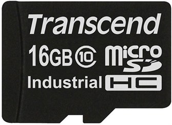 Промышленная карта памяти MicroSDHC 16Gb Transcend TS16GUSDC10I 610614