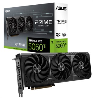 Видеокарта ASUS GeForce RTX 5060 TI PRIME OC (PRIME-RTX5060TI-O16G) 1205249