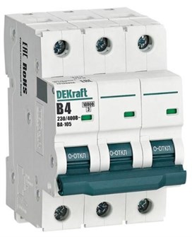 Автоматический выключатель  DEKraft 13126DEK 1149065