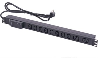 Блок розеток  TLK TLK-PSA08B02-ML-04-BK 596187