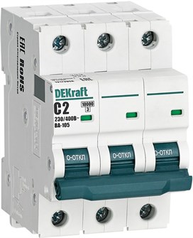 Автоматический выключатель  DEKraft 13173DEK 1149082
